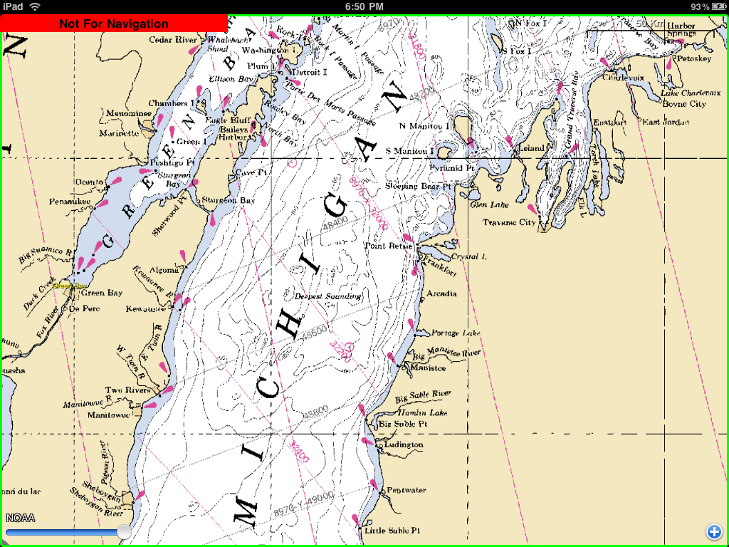 Waterproof Charts Standard Navigation 70 Chicago and Lake Michigan 